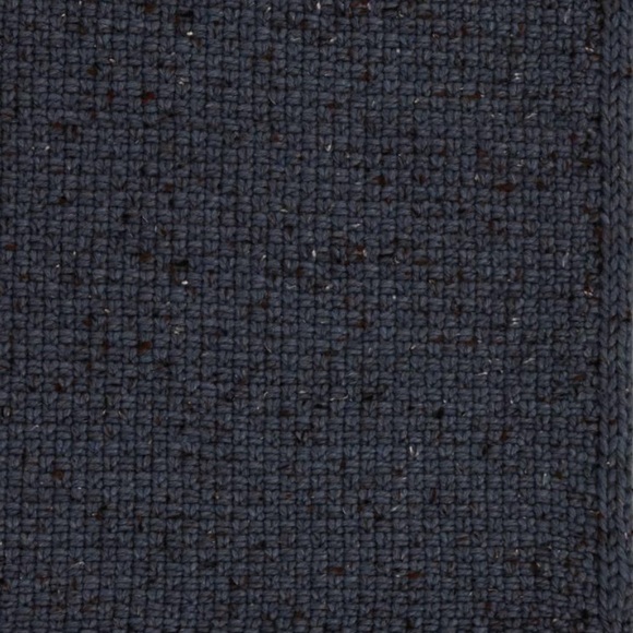 Threshold Size 50"x60" Marled Knit Throw Blanket Gray Blue Recycled Polyester - Picture 3 of 5